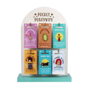 Set of 24 Pocket Positivity Worry Dolls on Display