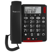 Amplicomms BigTel 48 Plus Corded Telephone Black