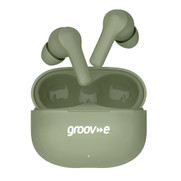 Groov-e Jive Buds True Wireless Earphones with Charging Case - Green