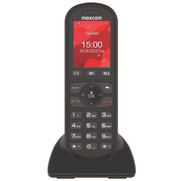 Maxcom Cordless Mobile Desk Phone - Black