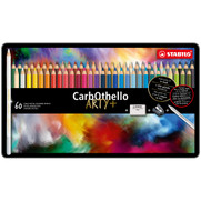 Stabilo 9. Chalk-Pastel Pencil Carbothello Arty Tin Of 60 - Assorted Colours