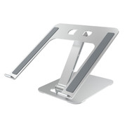 Groov-e Adjustable Laptop/Tablet Stand for Desk - Aluminium-Alloy