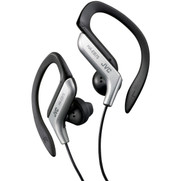 JVC Sports Earphones with Adjustable Clip - Silver