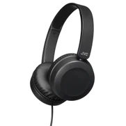 JVC Foldable Headphones with Remote Mic - Black