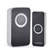 Lloytron Melody MIP3 Lithium Rechargeable Portable Door Chime Kit - Black