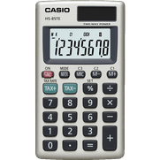 Casio Pocket Calculator with Tax Calculations