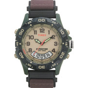 Timex Expedition Rugged Watch with Brown Nylon Strap