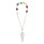 Clear Quartz Chakra Pendulum Bracelet