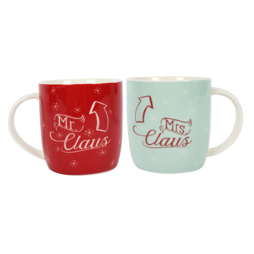 Mr &  Mrs Claus Mugs