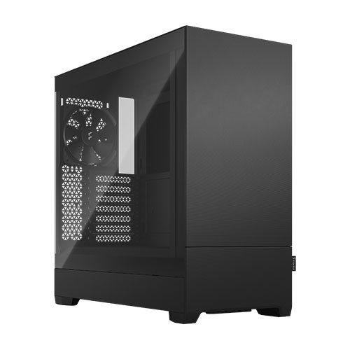 Fractal Design Pop Silent (Black TG) Gaming Case w/ Clear Glass Window, ATX, Sound-Damping Steel & Foam, 3 Fans Fractal Design Pop Silent (Black TG) Gaming Case w/ Clear Glass Window, ATX, Sound-Damping Steel & Foam, 3 Fans