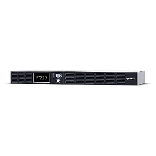 CyberPower Smart App 600VA Line Interactive 1U Rackmountable UPS, 360W, LCD Display, 6x IEC, AVR Energy Saving, Hot-swappable Batteries CyberPower Smart App 600VA Line Interactive 1U Rackmountable UPS, 360W, LCD Display, 6x IEC, AVR Energy Saving, Hot-swappable Batteries