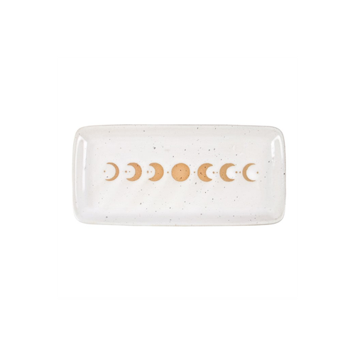 17cm Moon Phase Ceramic Trinket Tray