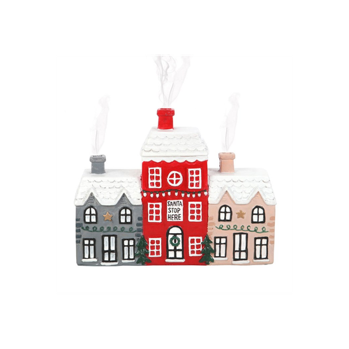 Christmas Village Incense Cone Holder