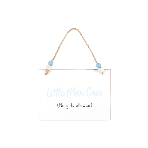 Little Man Cave Hanging Sign