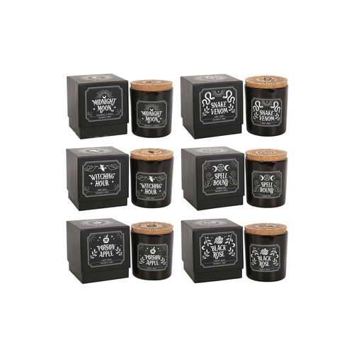 Set of 6 Midnight Ritual Candles
