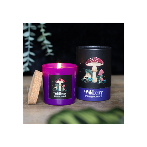 Forest Mushroom Wildberry Candle
