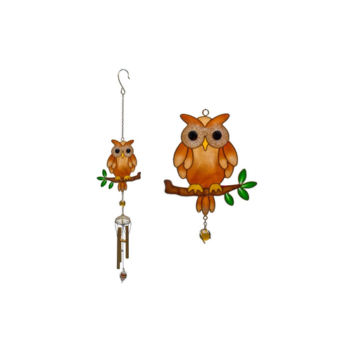 Brown Owl Windchime