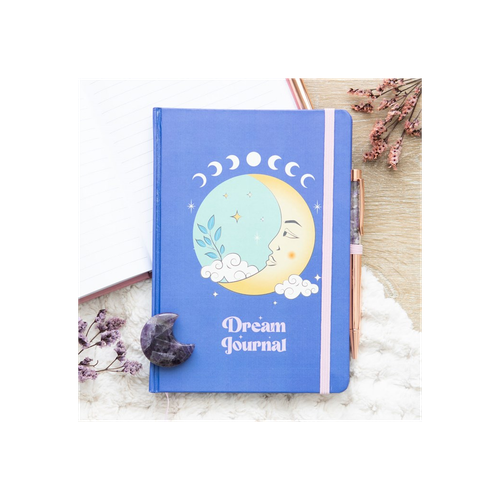 The Moon Dream Journal with Amethyst Pen
