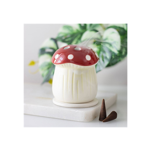 Mushroom Incense Cone Holder