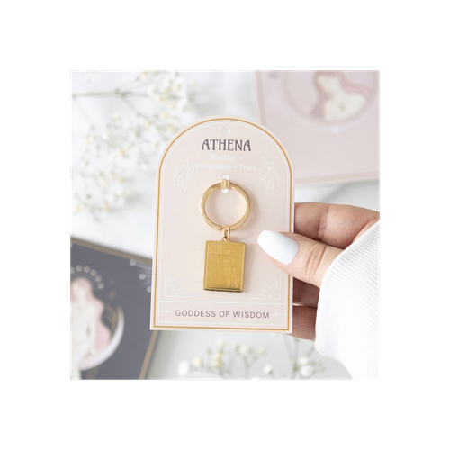 Athena Goddess Talisman Keyring