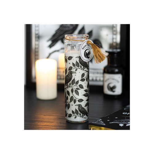Mystic Raven Deadly Nightshade Tube Candle