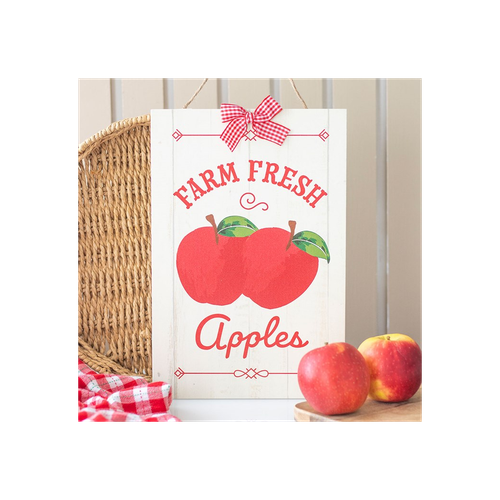 Farm Fresh Apples Hanging Sign