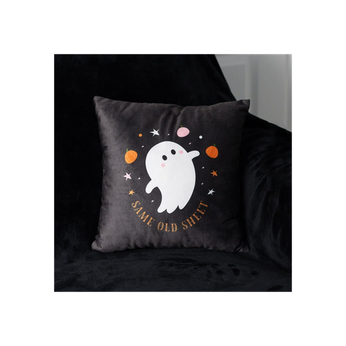 Square Same Old Sheet Ghost Cushion