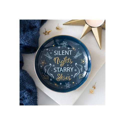 Silent Nights Starry Skies Trinket Dish