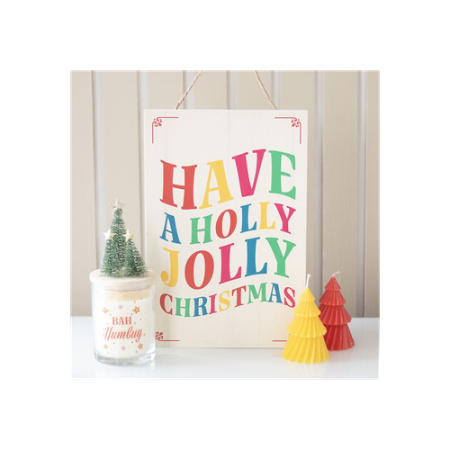 Have a Holly Jolly Christmas Hanging Sign