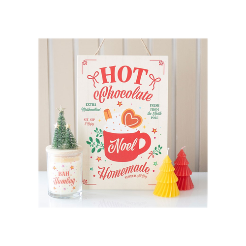 Homemade Hot Chocolate Hanging Sign