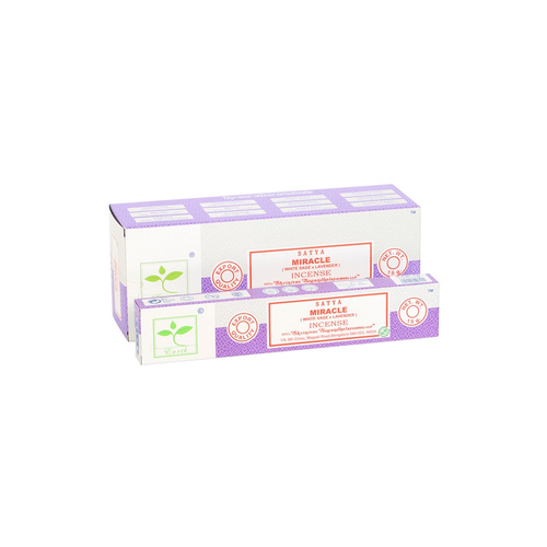 Set of 6 Earth Satya Miracle Incense (12/50)