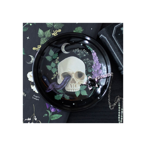 Venom & Vines Skull Trinket Dish