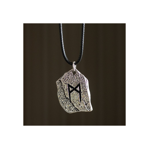 Rune of Transformation Viking Cord Necklace