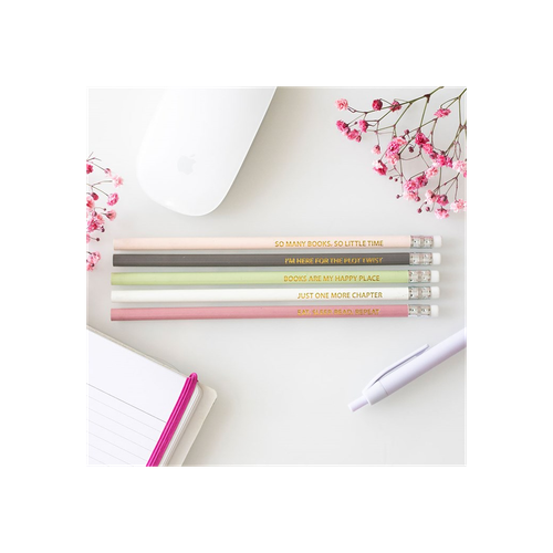 Pack of 5 Literature Inspired Pencils
