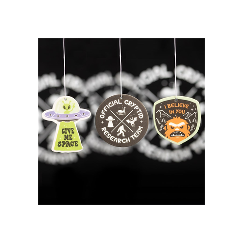 Set of 6 Camp Cryptid Scented Air Fresheners