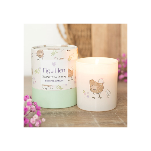 Mother Hen Nectarine Honey Candle