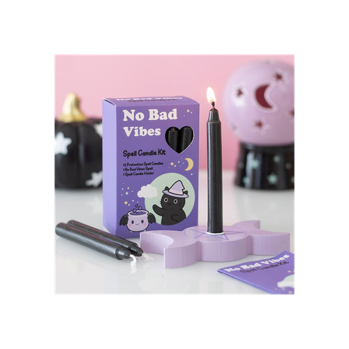 No Bad Vibes Spell Candle Kit