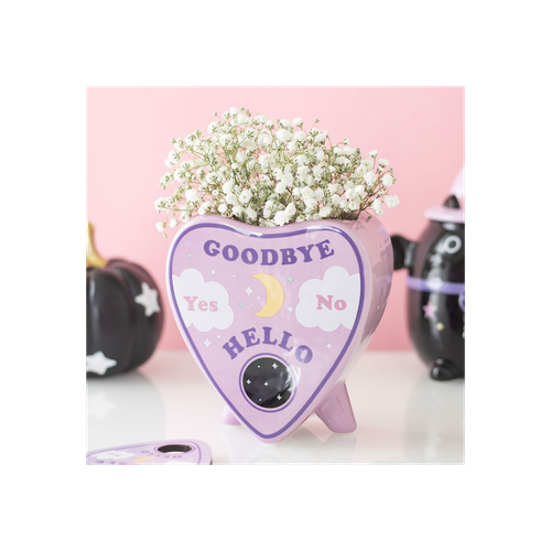 Pastel Talking Board Planchette Flower Vase