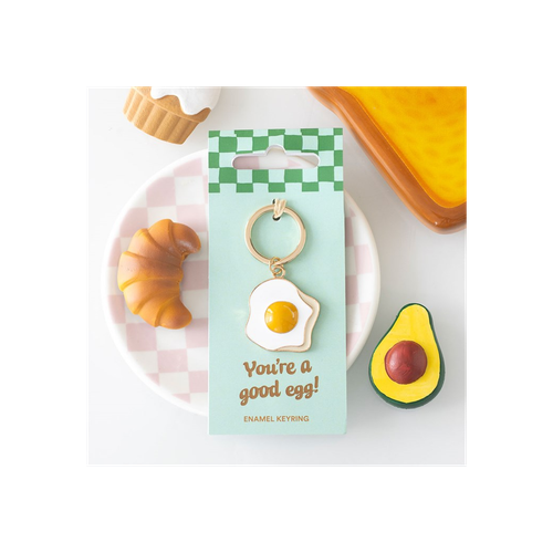 Youâ€™re a Good Egg Keyring