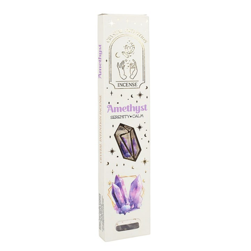 12 Packs of Native Soul Crystal Intentions Incense with Amethyst Chips