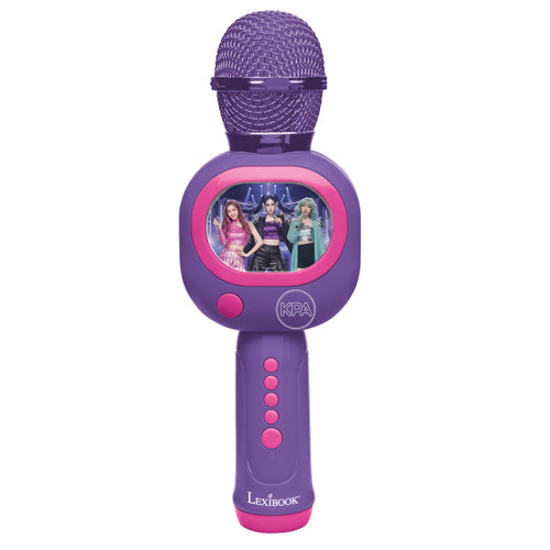 Lexibook K-Pop Wireless Karaoke Microphone with Speaker & Light Effects
