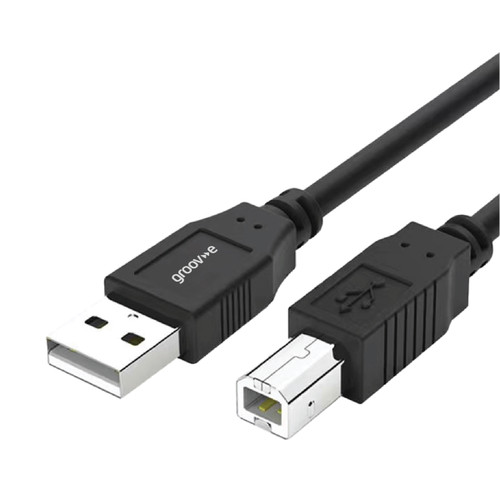 Groov-e USB-A to USB-B Printer Cable 1.8M - Black