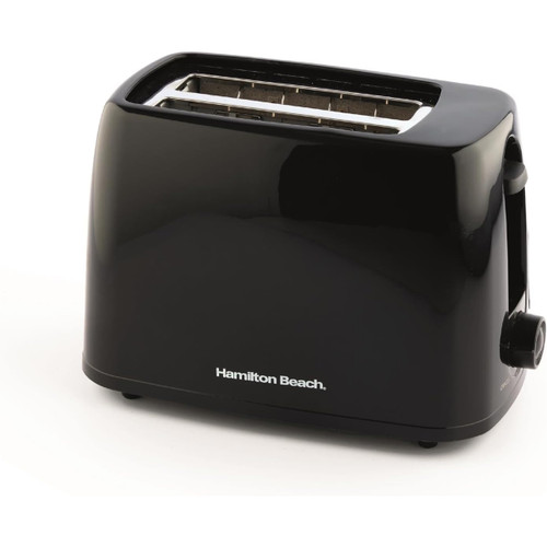 Hamilton Beach Essential 2 Slice Plastic Toaster - Black