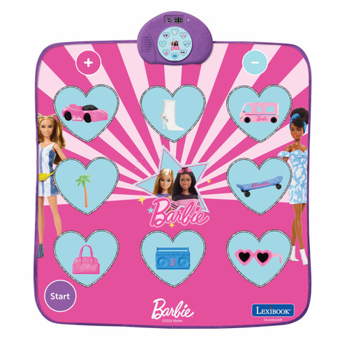 Lexibook Barbie Electronic Bluetooth and Luminous Dance Mat