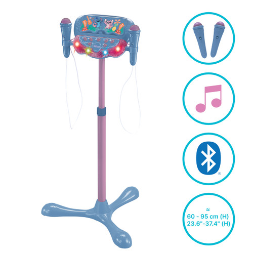 Lexibook Disney Stitch Stand with Voice Affect Mics Lights & Bluetooth Speaker