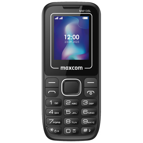 Maxcom Classic GSM Pocket Mobile Phone USB-C - Blue/Black