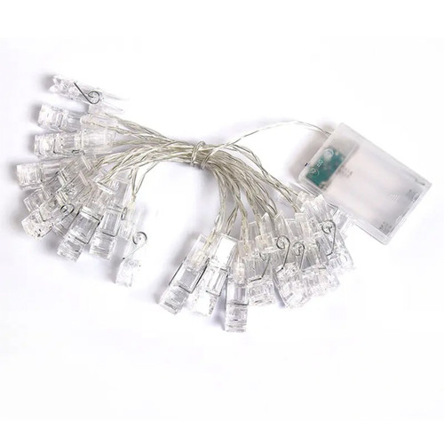Groov-e LED Photo Clip Fairy String Lights
