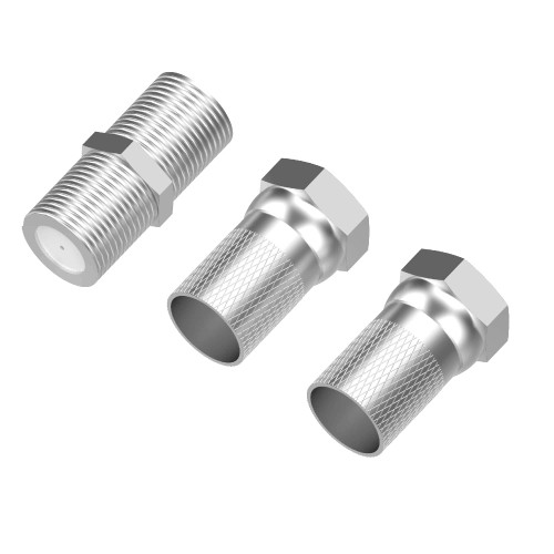 Groov-e Coax Connecting Kit - 3 Piece