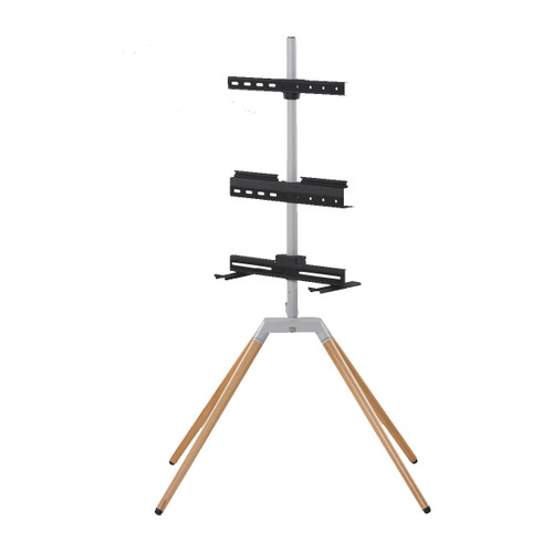 One For All Quadpod Universal TV Stand suitable TV's 32-70 inch - Light