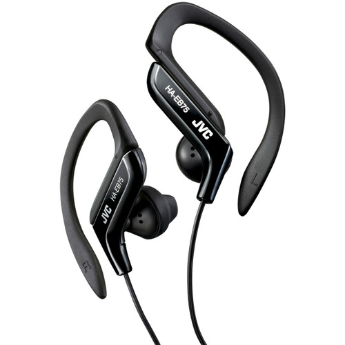 JVC Sports Earphones with Adjustable Clip - Black